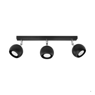 Sollux Lighting Plafon OCULARE 3 czarny