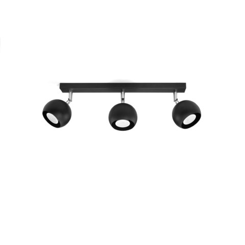 Sollux Lighting Plafon OCULARE 3 czarny