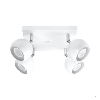 Sollux Lighting Plafon OCULARE 4 biały