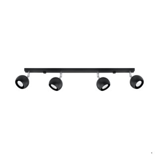 Sollux Lighting Plafon OCULARE 4L czarny