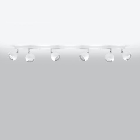 Sollux Lighting Plafon OCULARE 6L biały