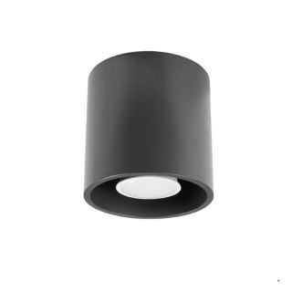 Sollux Lighting Plafon ORBIS 1 antracyt