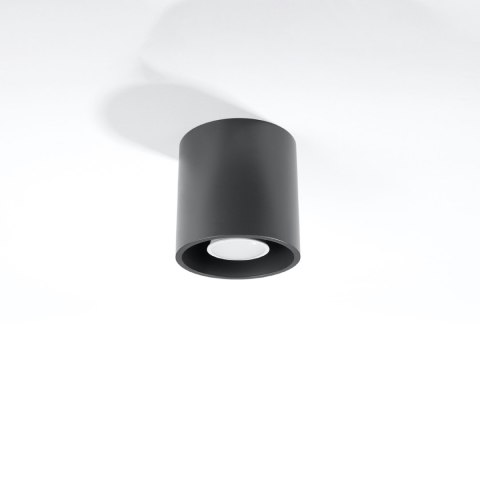 Sollux Lighting Plafon ORBIS 1 antracyt