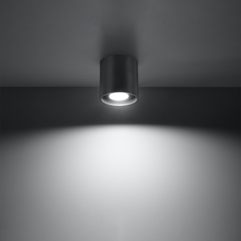 Sollux Lighting Plafon ORBIS 1 antracyt