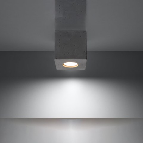 Sollux Lighting Plafon QUAD beton