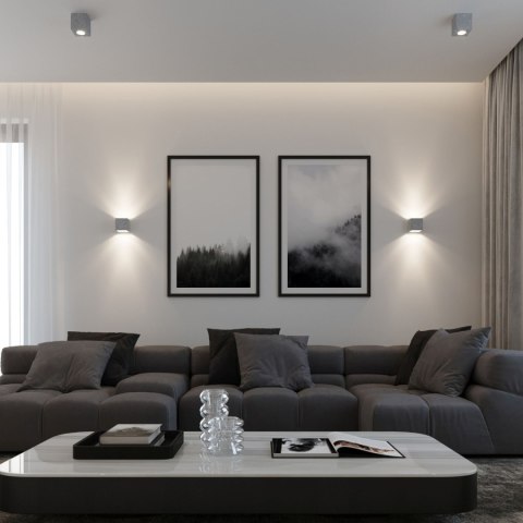 Sollux Lighting Plafon QUAD beton