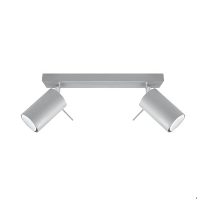 Sollux Lighting Plafon RING 2 szary