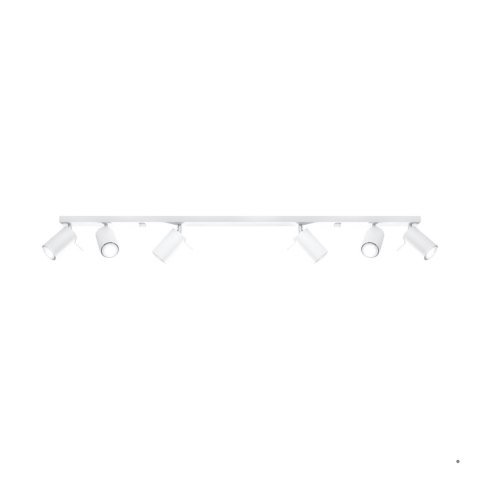 Sollux Lighting Plafon RING 6L biały