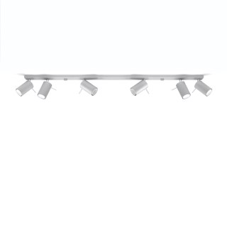 Sollux Lighting Plafon RING 6L szary