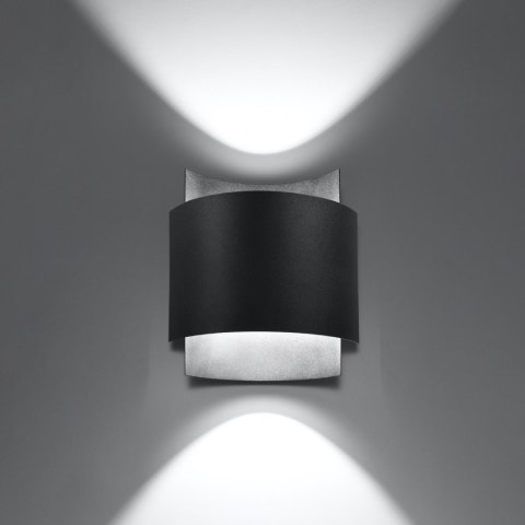 Sollux Lighting Kinkiet IMPACT czarny