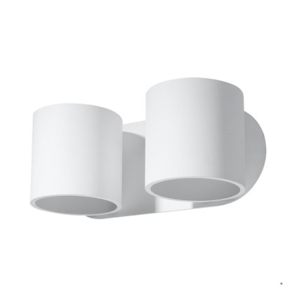 Sollux Lighting Kinkiet ORBIS 2 biały