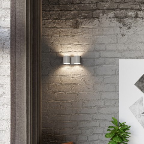 Sollux Lighting Kinkiet ORBIS 2 szary