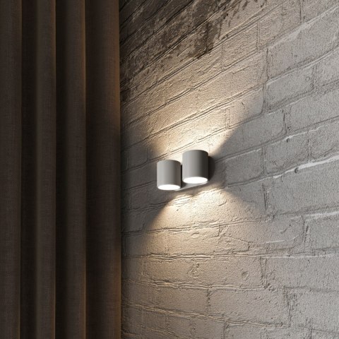 Sollux Lighting Kinkiet ORBIS 2 szary