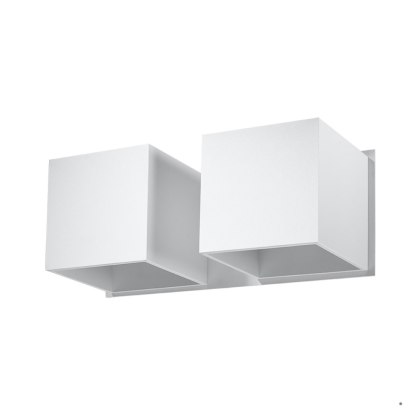 Sollux Lighting Kinkiet QUAD 2 biały