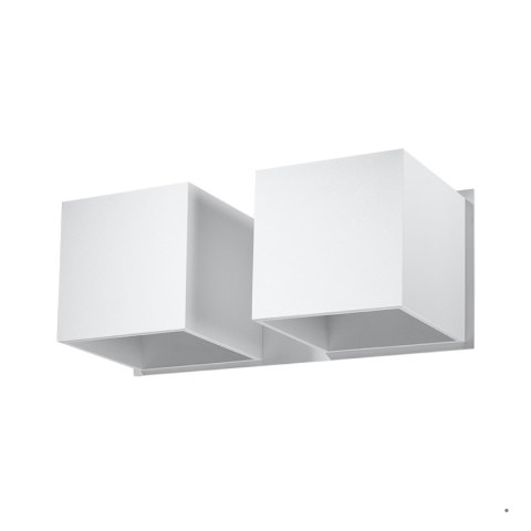 Sollux Lighting Kinkiet QUAD 2 biały