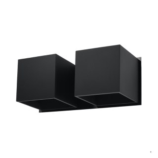 Sollux Lighting Kinkiet QUAD 2 czarny