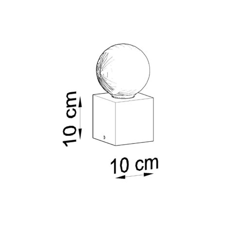 Sollux Lighting Lampa biurkowa ARIZ naturalne drewno