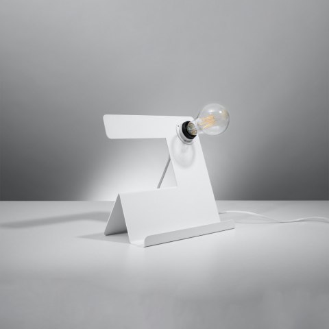 Sollux Lighting Lampa biurkowa INCLINE biała