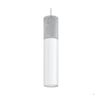 Sollux Lighting Lampa wisząca BORGIO 1 biały