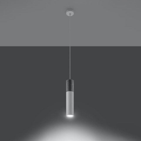 Sollux Lighting Lampa wisząca BORGIO 1 biały