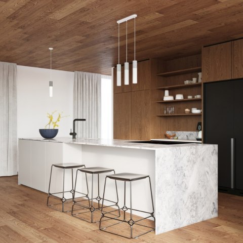 Sollux Lighting Lampa wisząca BORGIO 1 biały