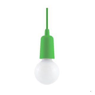 Sollux Lighting Lampa wisząca DIEGO 1 zielony