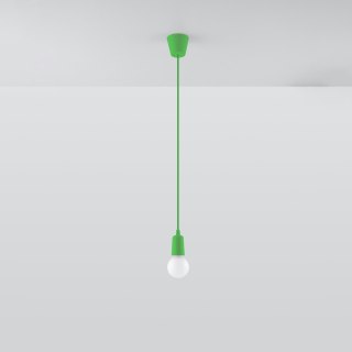 Sollux Lighting Lampa wisząca DIEGO 1 zielony
