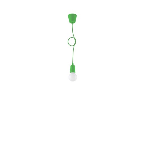 Sollux Lighting Lampa wisząca DIEGO 1 zielony