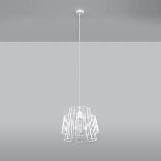 Sollux Lighting Lampa wisząca GATE biały