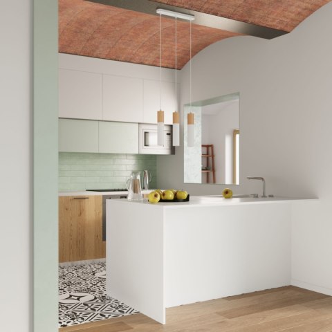 Sollux Lighting Lampa wisząca PABLO 3L biała