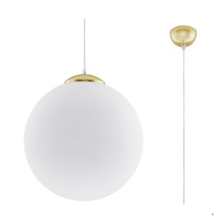 Sollux Lighting Lampa wisząca UGO 40 złota