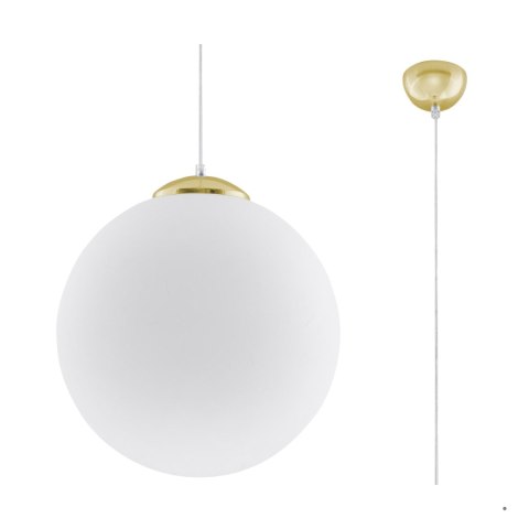 Sollux Lighting Lampa wisząca UGO 40 złota