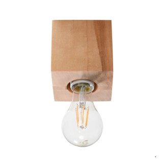 Sollux Lighting Plafon ARIZ naturalne drewno