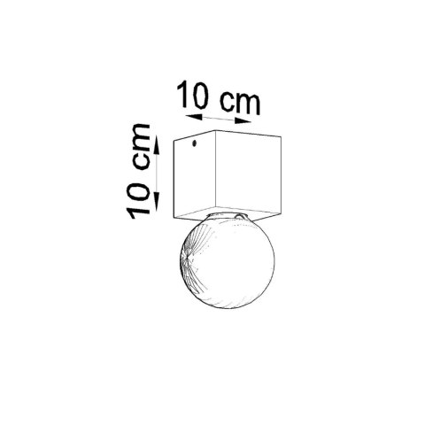 Sollux Lighting Plafon ARIZ naturalne drewno