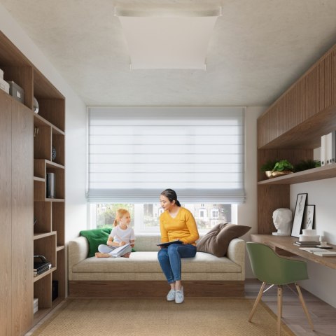 Sollux Lighting Plafon LUNA 1 biały