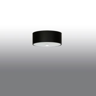 Sollux Lighting Plafon SKALA 30 czarny