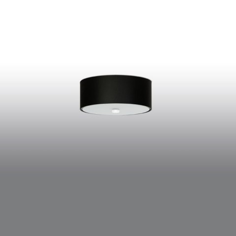 Sollux Lighting Plafon SKALA 30 czarny