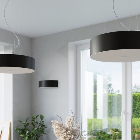 Sollux Lighting Plafon SKALA 50 czarny