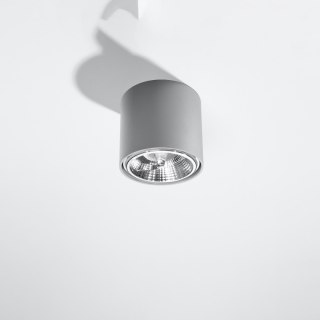 Sollux Lighting Plafon TIUBE szary