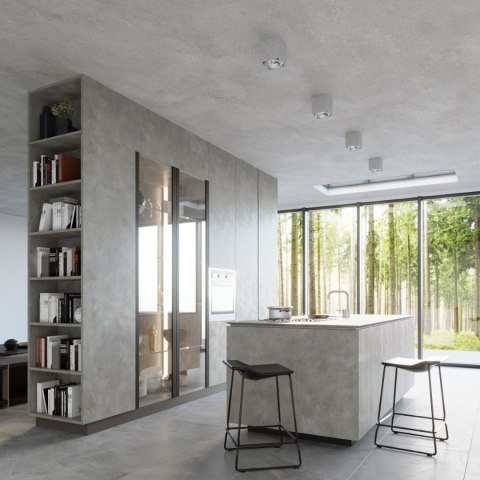 Sollux Lighting Plafon VALDE 140 beton