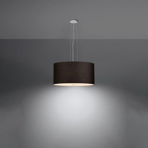 Sollux Lighting Żyrandol OTTO 50 czarny