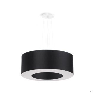 Sollux Lighting Żyrandol SATURNO 50 czarny
