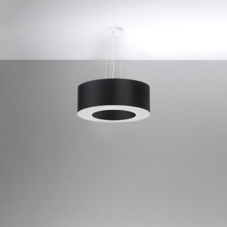 Sollux Lighting Żyrandol SATURNO 50 czarny