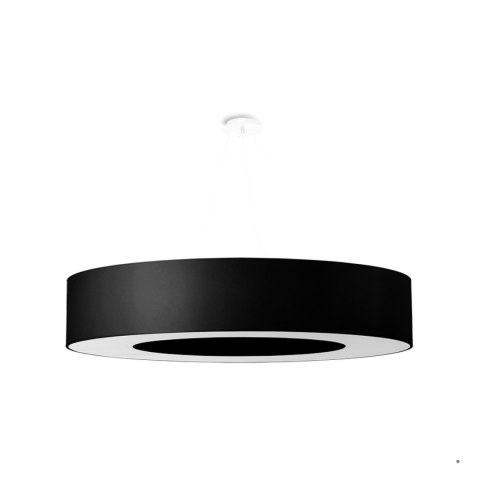 Sollux Lighting Żyrandol SATURNO 90 czarny