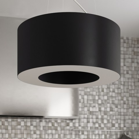 Sollux Lighting Żyrandol SATURNO SLIM 70 czarny