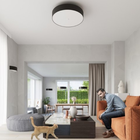 Sollux Lighting Żyrandol SKALA 50 czarny