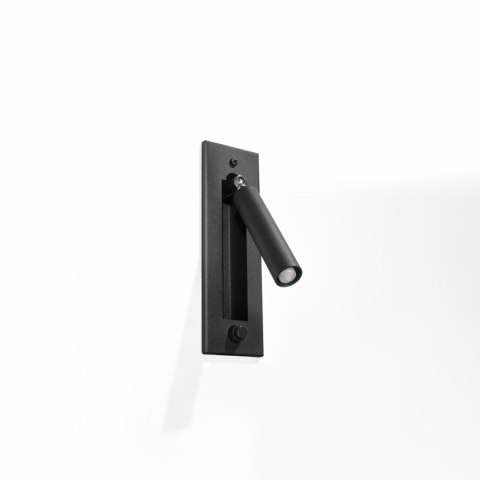 Sollux Lighting Kinkiet ENIF czarny