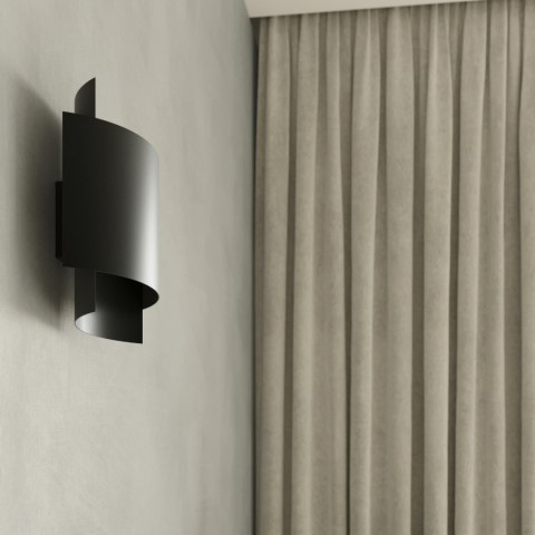 Sollux Lighting Kinkiet IMPACT czarny