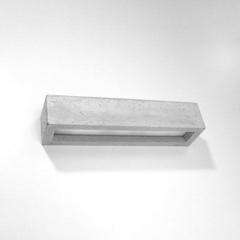 Sollux Lighting Kinkiet VEGA 50 beton