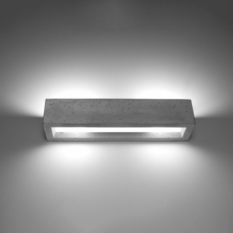 Sollux Lighting Kinkiet VEGA 50 beton